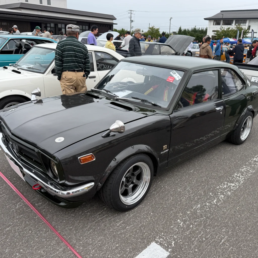 トヨタ スプリンタートレノ TE27（ブラック）　E-01