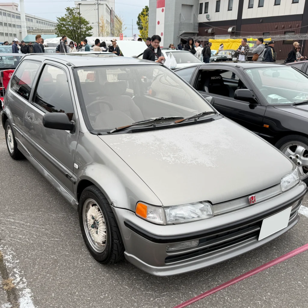特別展示：ホンダ シティ（主催者の通勤車両）
